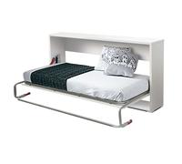 Miroytengo Cama nido abatible dormitorio juvenil blanco 90x190 cm