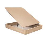 Miroytengo Canapé 150x190 cm Raso Roble Cambrian, base tapizada melamina, 2 bisagras hidráulicas