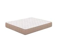 Miroytengo Colchón Altamente Transpirable de Firmeza Media Nucleo Flexible Fibras Naturales White - 135x180 cm 135x180cm