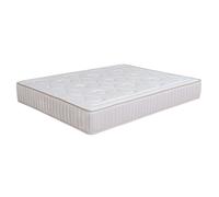 Miroytengo Colchón Nuvio Muelles Ensacados con Zonas de Firmeza 2.0, Dúo Reversible, Viscoelástica Carbono Hybrid y Gel Dualterm, 27 cm de Altura White - 135x190 cm 135 x 190 cm