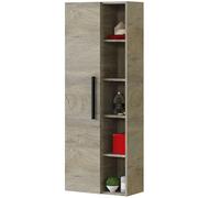 Miroytengo Columna de Baño Nu on Estantes Estilo Natural en Color Roble Alaska 51x135 cm