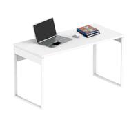 Miroytengo Conjunto Mesa Escritorio + cajonera Color Blanco para Oficina despacho habitación Juvenil Estudio Moderno White -