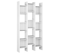 Miroytengo Estantería librería en Blanco artik 192x96x25 cm White -