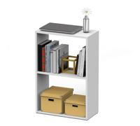 Miroytengo Librería baja Tibet en color Blanco mate 75x50x24 cm Estantería libros White -