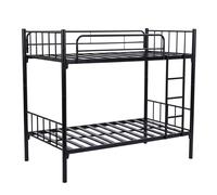 Litera juvenil 90x190 cm desmontable, estructura metal, litera doble con escalera cathy, convertible en 2 camas