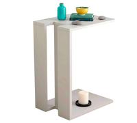 Miroytengo Mesa Auxiliar Tesauro Blanco 30x57x40cm Comedor