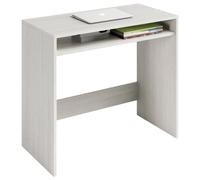 Miroytengo Mesa Escritorio Dormitorio Juvenil Oficina Blanco Alpes 79x43x78 cm Blanco -
