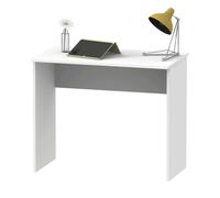 Miroytengo Mesa Escritorio Ideal para Estudio u Oficina Melamina Color Blanco Mate 90 cm