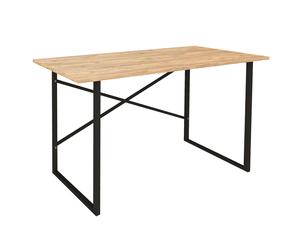 Miroytengo Mesa Escritorio Rus Industrial Roble y Negro 120 cm Black/ wood -
