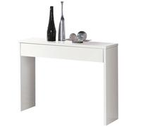 Miroytengo Mueble de Entrada Recibidor Lupe Estilo Moderno Color Blanco 101x76x30 cm White -
