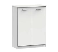Miroytengo Mueble Zapatero Armario Auxiliar Multiusos Habitacion Pasillo Cocina Color Blanco 101x74x37 cm