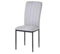 Miroytengo Pack 2 Sillas de Salón Comedor Trenton Cotemporáneo Color Gris Ceniza Grey -