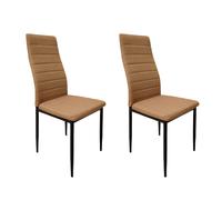 Miroytengo Pack de 2 o 4 Sillas Avat para Salón Comedor en Varios Colores 43x93x43 cm