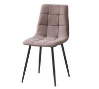 Miroytengo Pack Sillas Comedor Portland Estilo Contemporáneo en Color Gris 43x88x48 cm Pack of 2