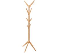 Paris Prix Perchero árbol en madera de bambú – 8 varillas