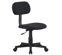 Miroytengo Silla de Estudio Blacy Color Negro giratoria Altura Regulable Habitación Juvenil