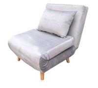 Miroytengo Sillón Cama Nórdic Lite, Sillón Convertible Apertura Clic-Clac Light gray -
