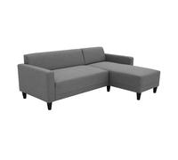 Sofá chaise longue bob reversible sawana color gris antracita 197 cm
