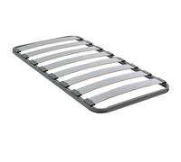 Miroytengo Somier Neo Balda Ancha, Tubo de Acero 40x30 mm, Láminas de chopo-Flex, Con o Sin Patas, en Varias Medidas With legs - 160x190 cm 160x190cm