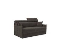 Miryam sofá cama con reposacabezas reclinables en suave tejido antimanchas t31 149 cm negro
