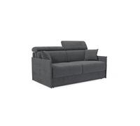 Miryam sofá cama con reposacabezas reclinables en suave tejido antimanchas t31 169 cm antracita