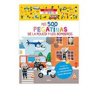 Mis 500 pegatinas. Policía y bomberos