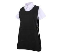 MISEMIYA - DELANTAL IMPERMEABLE UNIFORME ESTÉTICA LABORAL LIMPIEZA CLINICA HOSPITAL VETERINARIA SANIDAD Médico Enfermera - Ref.868 - M, Delantal Limpieza 868-1 Negro