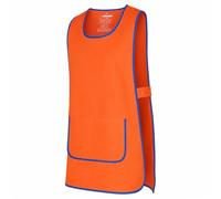 MISEMIYA - Delantal Limpieza Uniforme Laboral CLINICA MÉDICOS Limpieza Veterinaria Sanitarios HOSTELERÍA- Ref.868 - M, Naranja 21