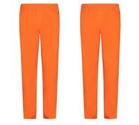 MISEMIYA - Pack 2 Pcs - PANTALÓN Sanitario Unisex - Uniforme Sanitario Uniformes MEDICOS PANTALÓN DE Trabajo - Ref.8312 * 2 pcs - 3XL, Naranja