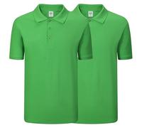 MISEMIYA Paquete de 2 Unidades - Polo 100% Algodón Uniforme Laboral Industrial Taller MECÁNICO 2-PO200