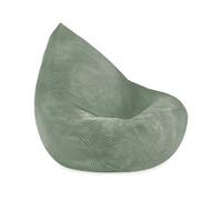 MISIOO Silla de Puf para Niños Cord Premium - Silla Ergonómica para Niños a Partir de 12 Meses - Cómodos Pufs para la Habitación Infantil - Silla de Puf Suave con Relleno de Poliestireno Ligero