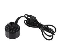 Mist Maker,Brumizador Ultrasónico con 12 Luces LED,Mini Generador de Niebla,Humidificador de Aire de Máquina de Niebla para Fuente de Agua,Estanque,Característica de Agua(Adaptador no Incluido)