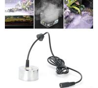Mist Maker Fogger 24V Fuente de agua atomizador humidificador de aire para decoración de estanques de interior hogar oficina salón sin sensor de luz