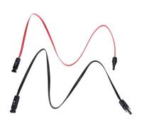 MISUVRSE Mejora el juego de cables de entrada de ventana Conjunto de cables flexible con conectores Conexión sencilla para energía renovable, panel solar