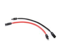 MISUVRSE Mejora el juego de cables de entrada de ventana Conjunto de cables flexible con conectores Conexión sencilla para energía renovable, panel solar