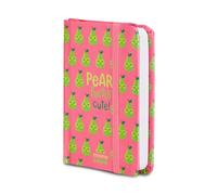 Mitama Agenda bidiaria, Pearfect, Planning mensual, 12 meses - de enero a diciembre 2025 - 158 páginas calendario + 50 páginas de contenido extra - 8 x 11 cm - Tapa dura
