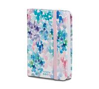 Mitama Agenda bidiaria, Watercolor, Planning mensual, 12 meses - de enero a diciembre 2025 - 158 páginas calendario + 50 páginas de contenido extra - 8 x 11 cm - Tapa dura