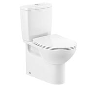 Mitos Pack de WC (Sin borde de descarga, Salida WC: Vertical, Salida dual, Blanco)