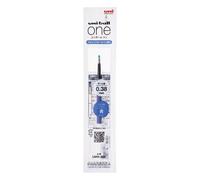Mitsubishi Pencil Uni-Ball One Recambio, 0,38 mm, azul, UMR-38S