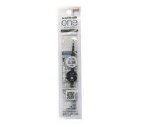 ???? Mitsubishi Pencil Uni-Ball One Recambio, 0.38 mm, negro, UMR-05S