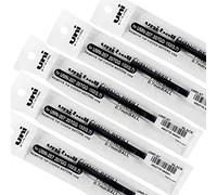 Mitsubishi Pencil Uni-ball UMR-87 - Recambio de recambio para SIGNO Uni-ball 207, 10 unidades, color negro