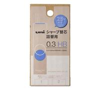 Mitsubishi ULSD03TK2HB - Recambio pequeño para afilar lápices, 0,3 HB, Uni