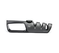 MITSUMOTO SAKARI Afilador Cuchillos Japoneses Profesional de 3 Etapas | Afilador de Cocina Multifuncional Japonés, Knife Sharpener, Afilador de Tijeras, Fácil con Perilla de Angulo Ajustable