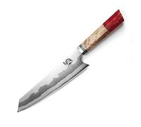 MITSUMOTO SAKARI Cuchillos Japoneses, 21 cm Cuchillo Cocina Kiritsuke Roja