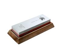 MITSUMOTO SAKARI Piedra Afilar 1000/3000 Grano, Base Bambú Antideslizante | Afilador de Cuchillos de Doble Cara, Whetstone, Sharpener, Piedra Afilar Cuchillos Japoneses, Piedra de Afilar Profesional