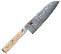 Miyabi 34374-181-0, cuchillo japonés santoku, 180mm, plata