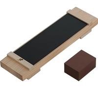 Zwilling Kit de afilado MIYABI 34536-000 con soporte de madera 230x70x35 mm