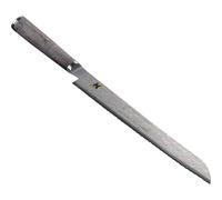 Miyabi 5000 MCD 67 Cuchillo de pan de 24 cm con mango de arce marrón/plateado