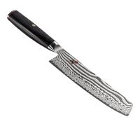Miyabi by Zwilling Cuchillo de frutas Raw 5000FCD Nakiri 17 cm rectangular Damasco-negro