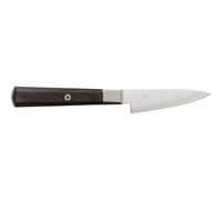 Miyabi KOH 4000FC Kudamono Cuchillo de Verdura 9 cm de Madera Pakka Edition de Plata/Marrón de 9 cm